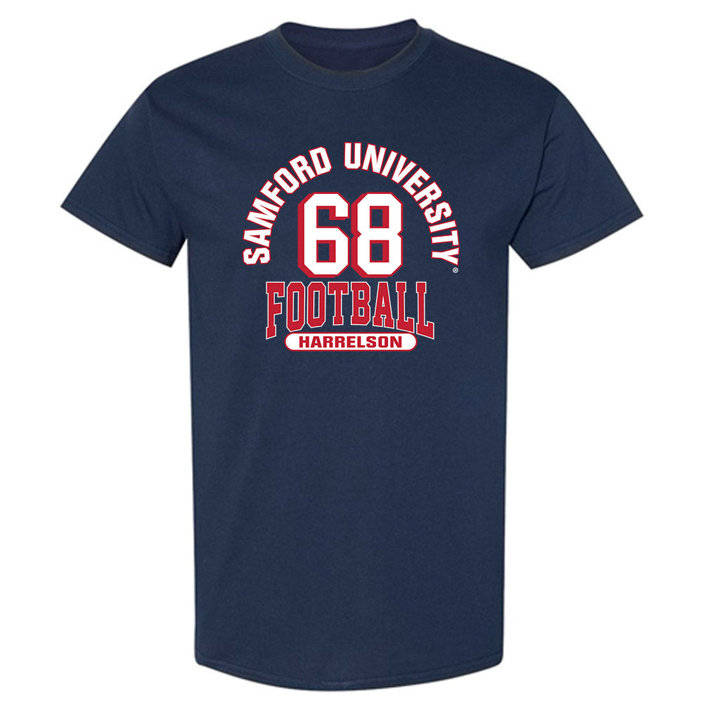 Samford - NCAA Football : Asher Harrelson - Classic Fashion Shersey T-Shirt-0