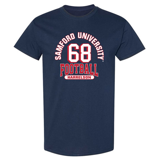 Samford - NCAA Football : Asher Harrelson - Classic Fashion Shersey T-Shirt-0