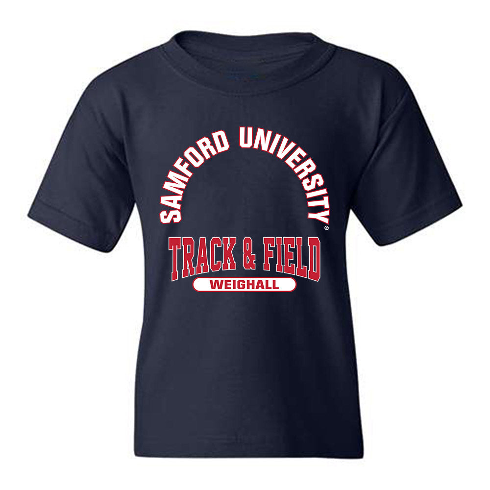 Samford - NCAA Men's Track & Field : Grant Weighall - Classic Fashion Shersey Youth T-Shirt-0