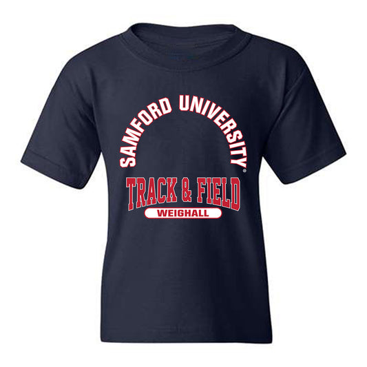 Samford - NCAA Men's Track & Field : Grant Weighall - Classic Fashion Shersey Youth T-Shirt-0