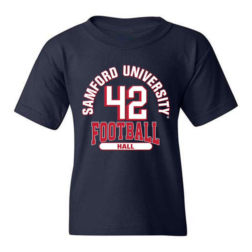 Samford - NCAA Football : Quinten Hall - Classic Fashion Shersey Youth T-Shirt-0