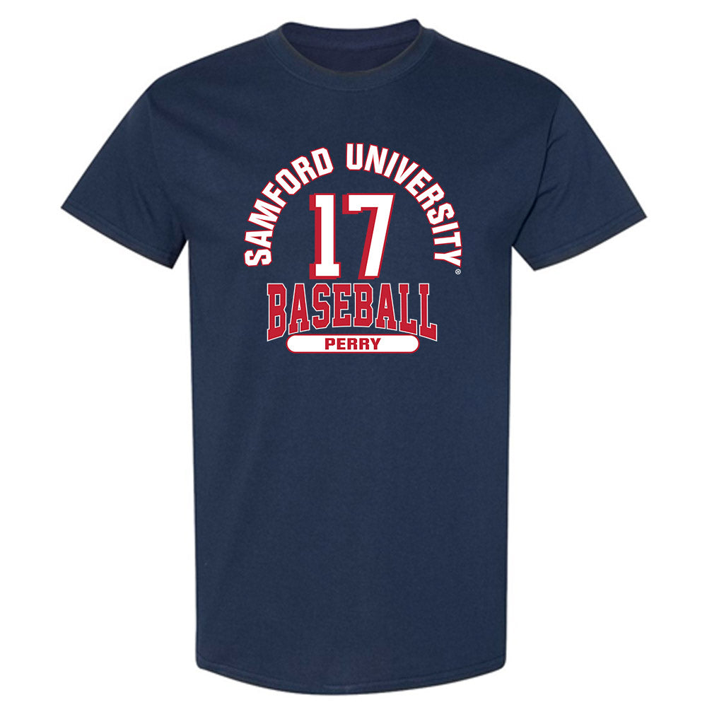 Samford - NCAA Baseball : Hayden Perry - Classic Fashion Shersey T-Shirt-0