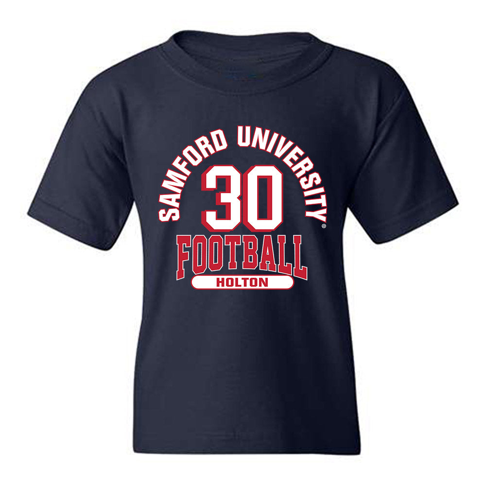 Samford - NCAA Football : Noah Holton - Classic Fashion Shersey Youth T-Shirt-0