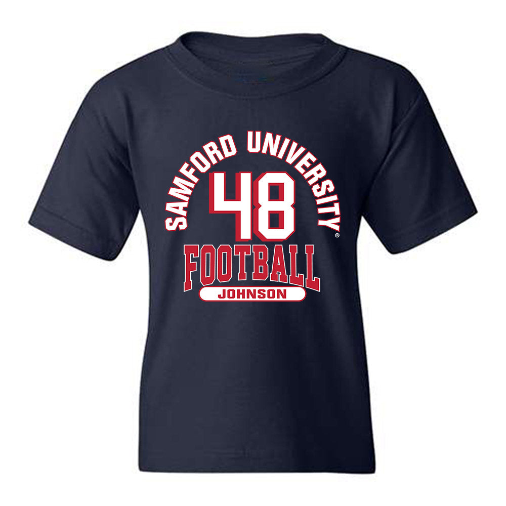Samford - NCAA Football : Jacob Johnson - Classic Fashion Shersey Youth T-Shirt-0