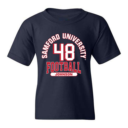 Samford - NCAA Football : Jacob Johnson - Classic Fashion Shersey Youth T-Shirt-0