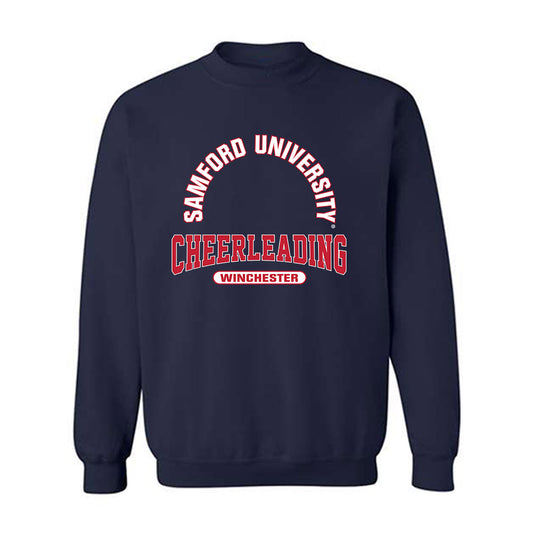 Samford - NCAA Cheerleading : Madison Winchester - Classic Fashion Shersey Crewneck Sweatshirt-0