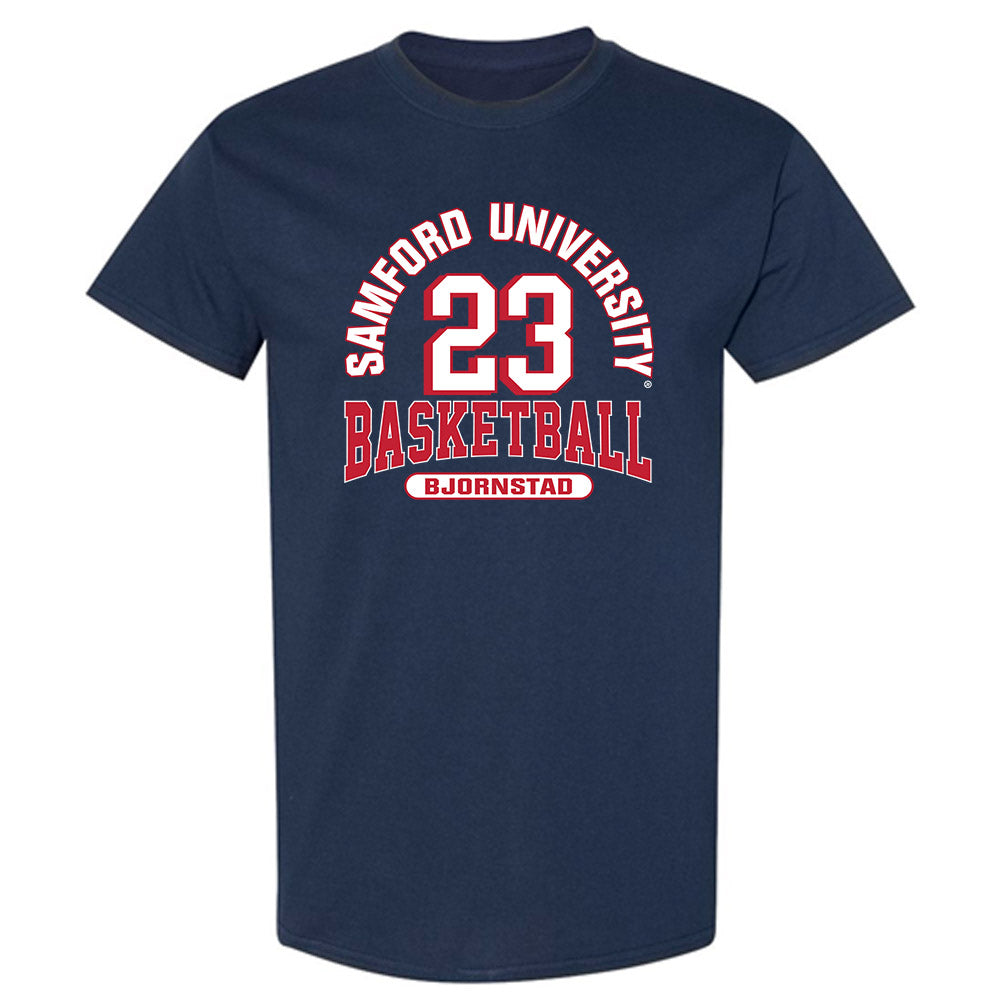 Samford - NCAA Women's Basketball : Kayte Madison Bjornstad - Classic Fashion Shersey T-Shirt-0