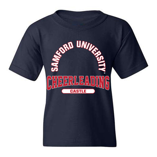 Samford - NCAA Cheerleading : Emma Castle - Classic Fashion Shersey Youth T-Shirt-0