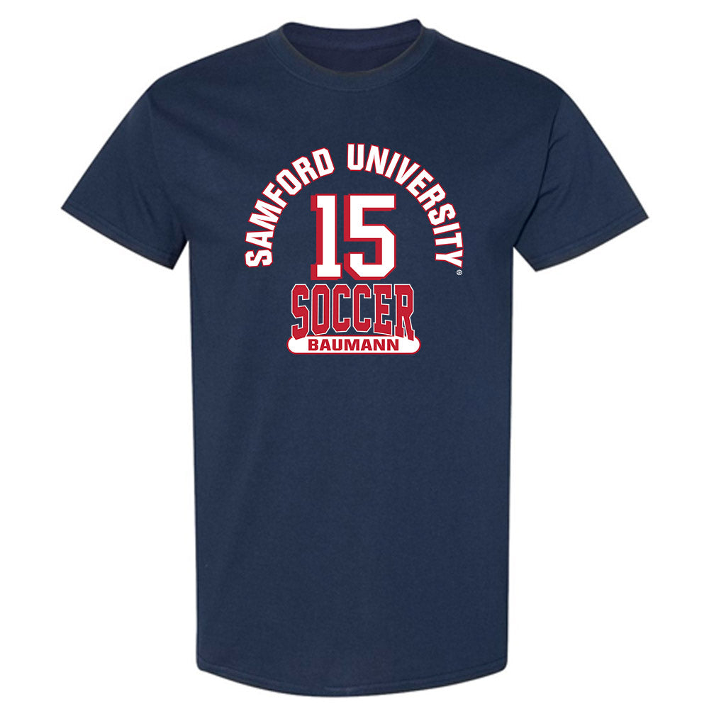 Samford - NCAA Women's Soccer : Ava Baumann - Classic Fashion Shersey T-Shirt-0