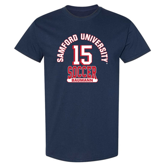 Samford - NCAA Women's Soccer : Ava Baumann - Classic Fashion Shersey T-Shirt-0