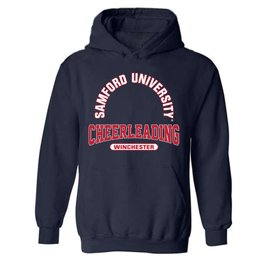 Samford - NCAA Cheerleading : Madison Winchester - Classic Fashion Shersey Hooded Sweatshirt-0