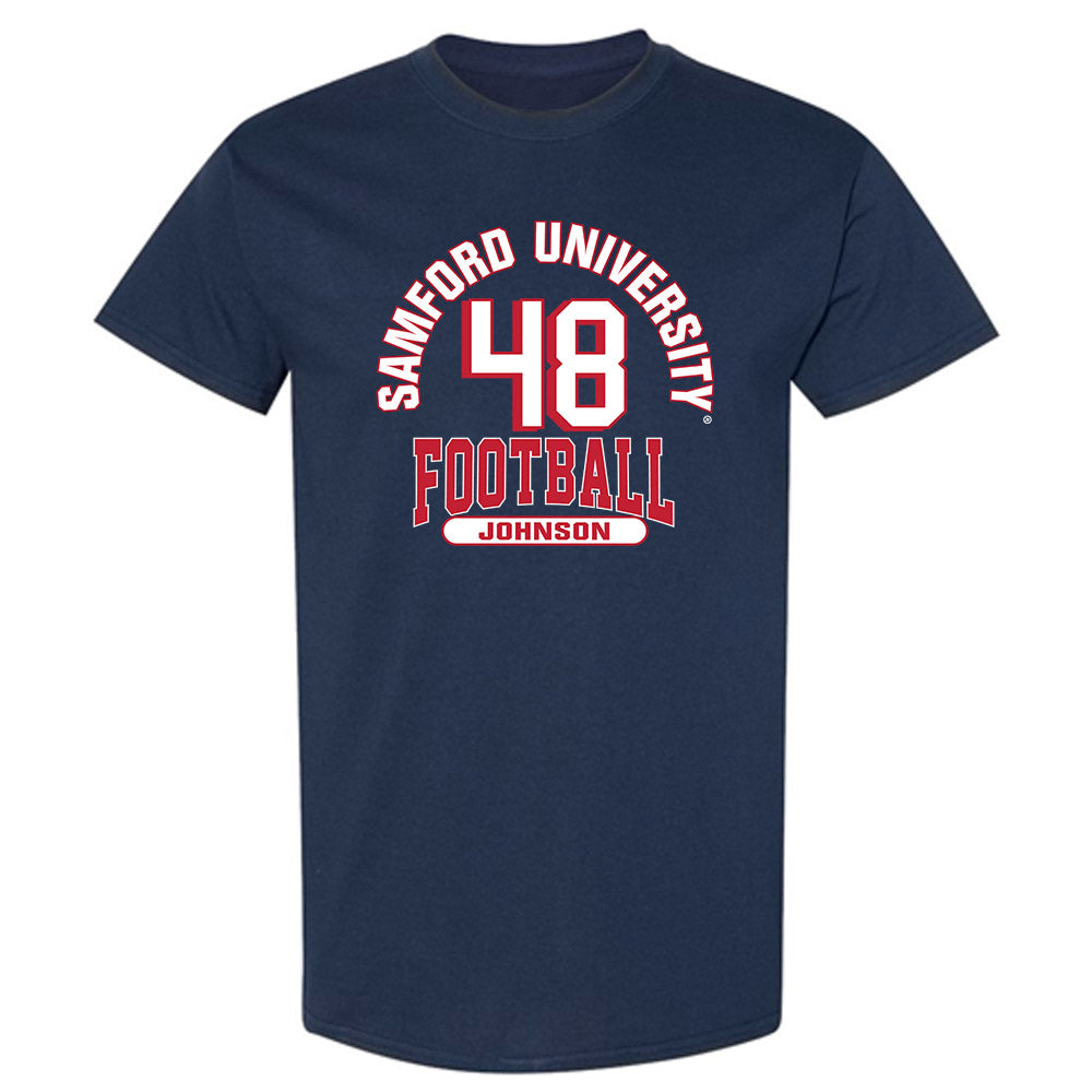 Samford - NCAA Football : Jacob Johnson - Classic Fashion Shersey T-Shirt-0