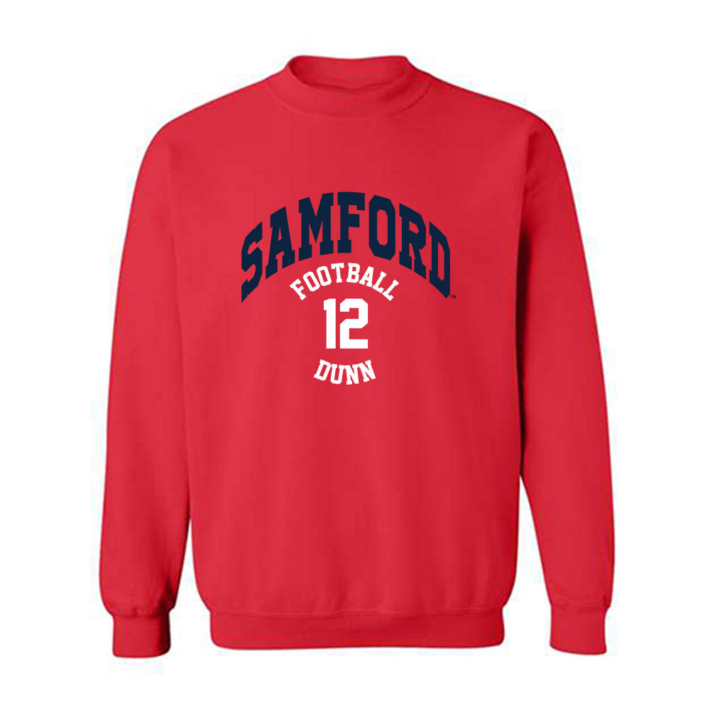 Samford - NCAA Football : Gardner Dunn - Classic Fashion Shersey Crewneck Sweatshirt-0
