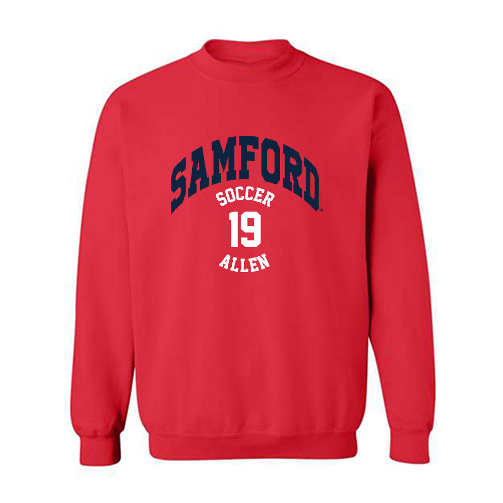 Samford - NCAA Women's Soccer : bekah allen - Classic Fashion Shersey Crewneck Sweatshirt-0