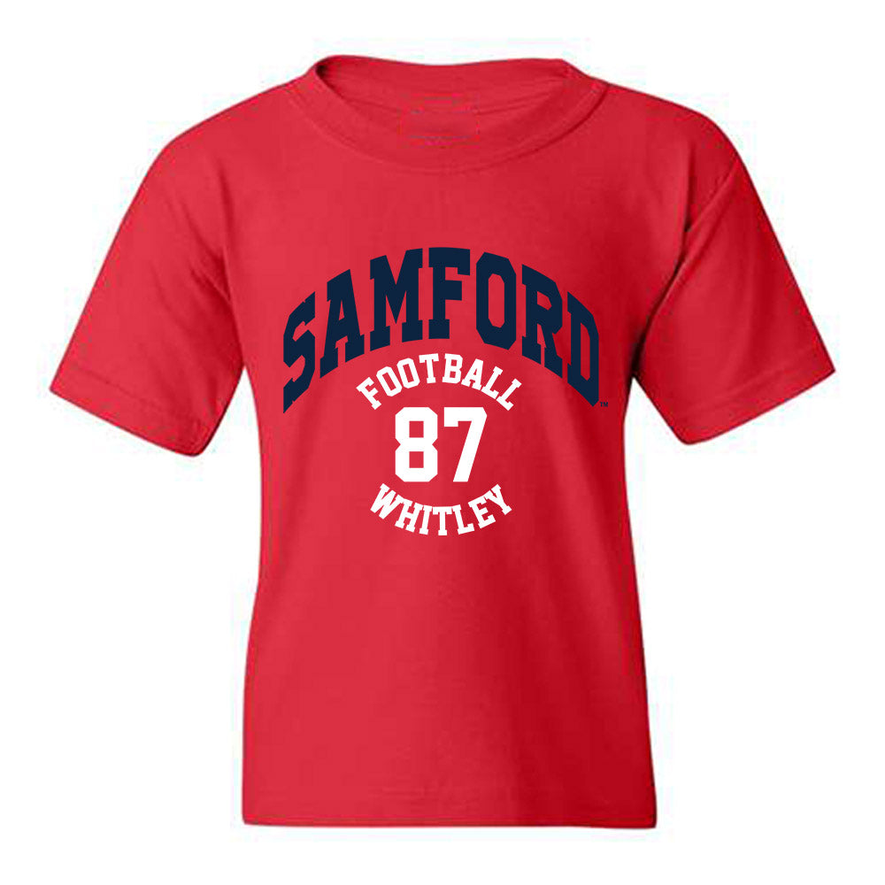 Samford - NCAA Football : Brice Whitley - Classic Fashion Shersey Youth T-Shirt-0