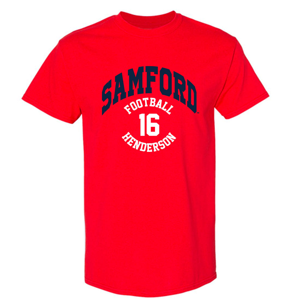 Samford - NCAA Football : Dylon Henderson - Classic Fashion Shersey T-Shirt-0