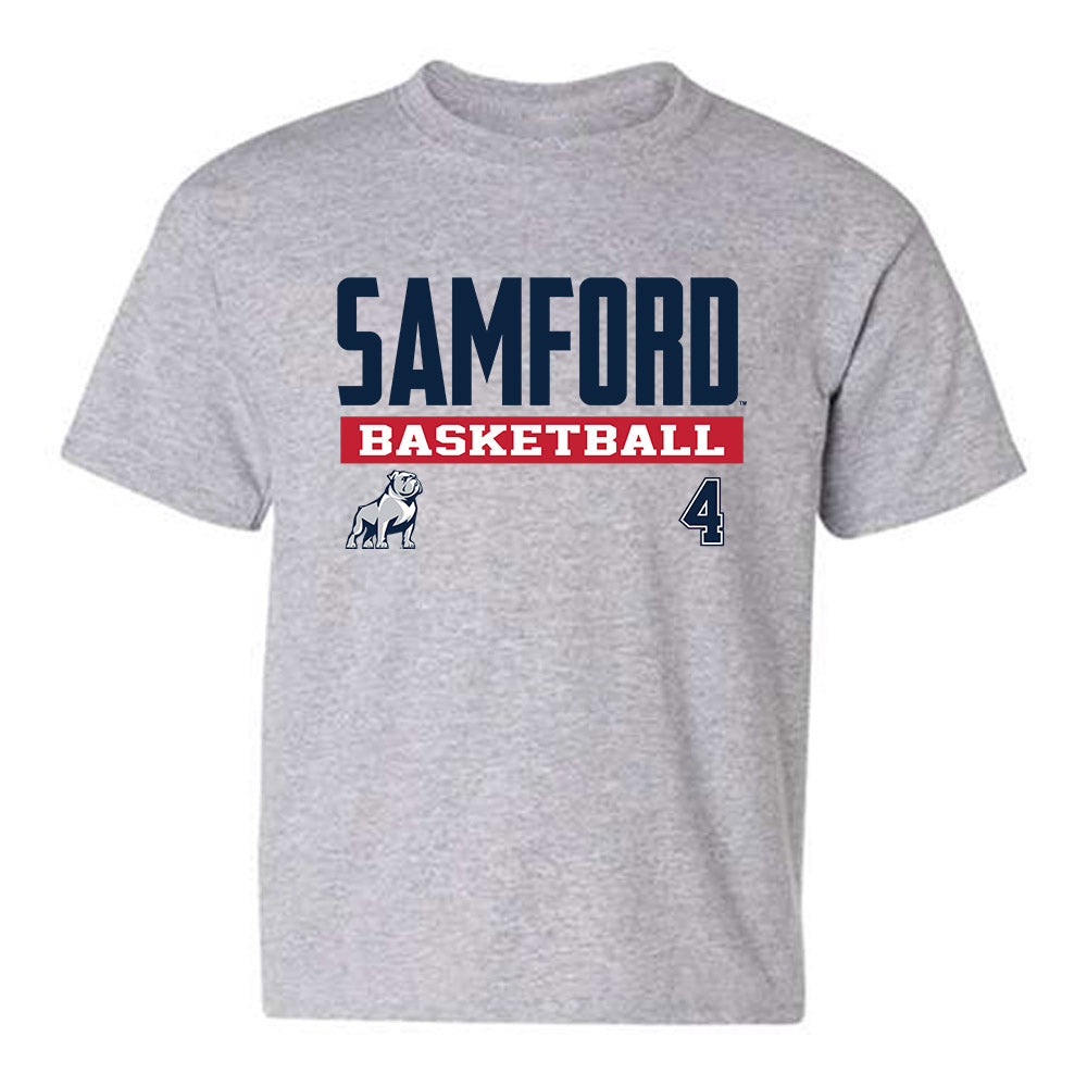 Samford - NCAA Men's Basketball : Judson Bjornstad - Classic Fashion Shersey Youth T-Shirt-1