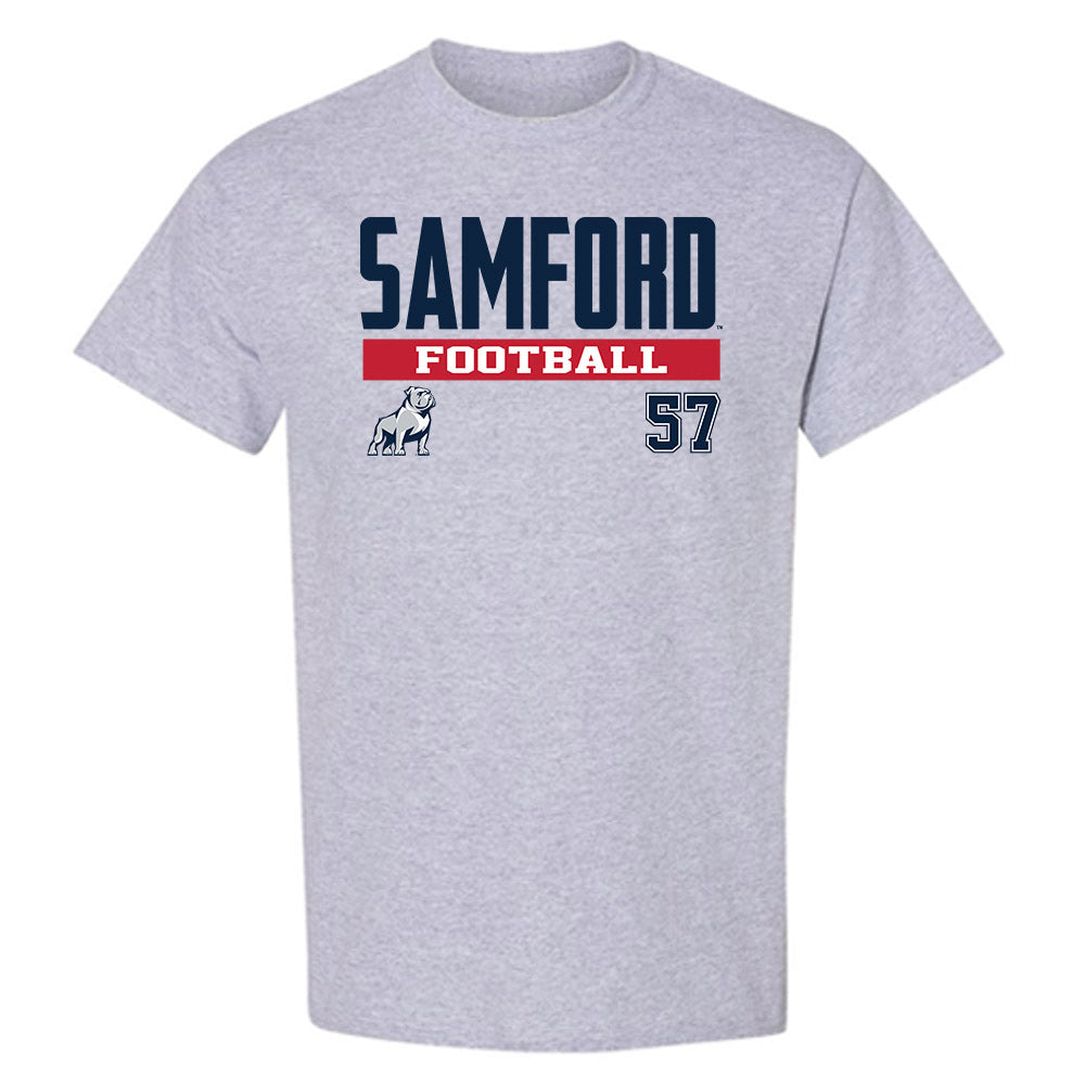 Samford - NCAA Football : Web Davidson - Classic Fashion Shersey T-Shirt-0