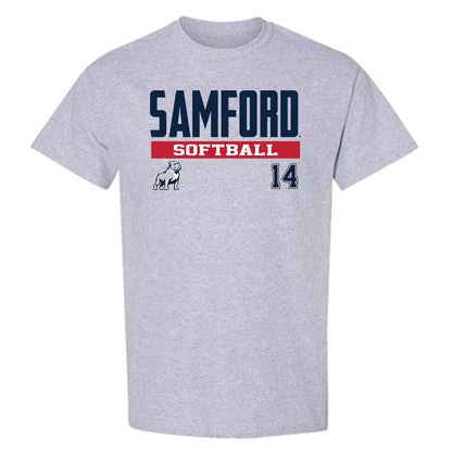 Samford - NCAA Softball : Joi Hubbard - Classic Fashion Shersey T-Shirt-1