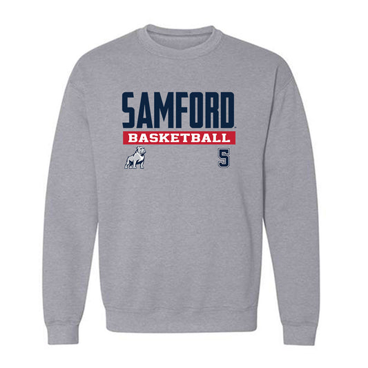 Samford - NCAA Men's Basketball : Cade Norris - Classic Fashion Shersey Crewneck Sweatshirt-0