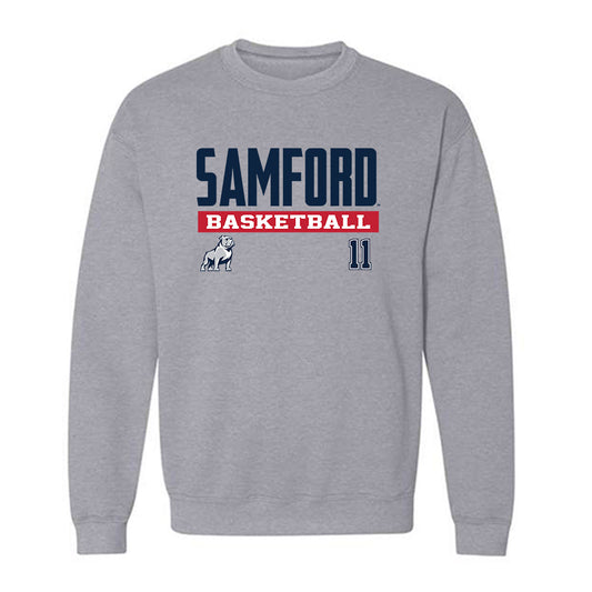 Samford - NCAA Women's Basketball : Briana Rivera - Classic Fashion Shersey Crewneck Sweatshirt-0