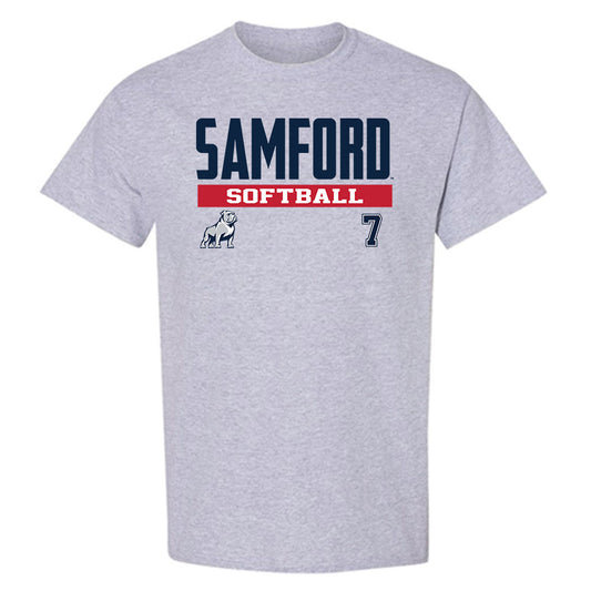 Samford - NCAA Softball : Olivia Shaw - Classic Fashion Shersey T-Shirt-0