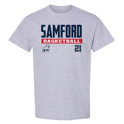 Samford - NCAA Men's Basketball : Corey Brown - Classic Fashion Shersey T-Shirt-0