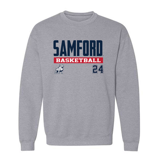 Samford - NCAA Men's Basketball : Brody Boyer - Classic Fashion Shersey Crewneck Sweatshirt