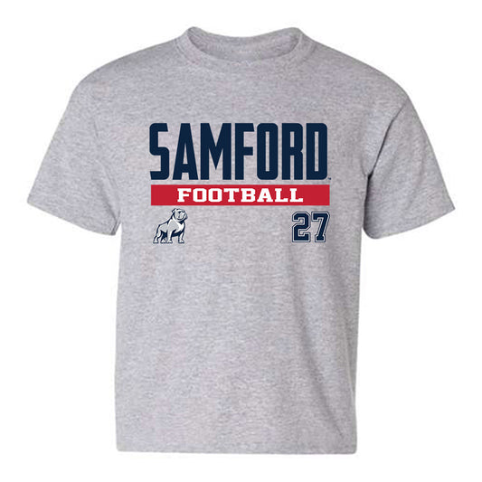 Samford - NCAA Football : Zamarcus Lindley - Classic Fashion Shersey Youth T-Shirt-0