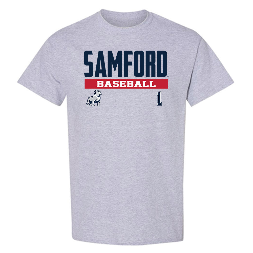 Samford - NCAA Baseball : Pierce Dutton - Classic Fashion Shersey T-Shirt-0