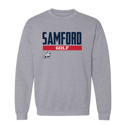 Samford - NCAA Men's Golf : Jack Mikesell - Classic Fashion Shersey Crewneck Sweatshirt-0