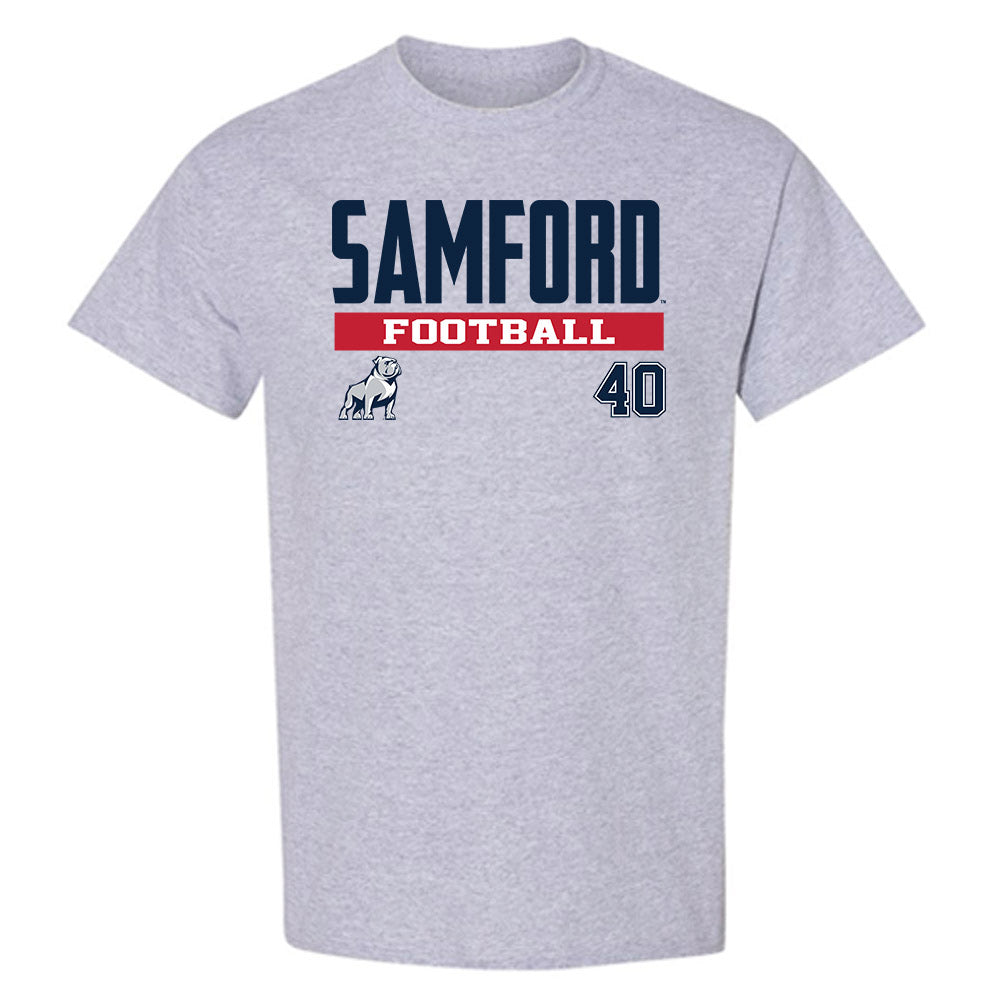 Samford - NCAA Football : Jordan Whitley - Classic Fashion Shersey T-Shirt-0