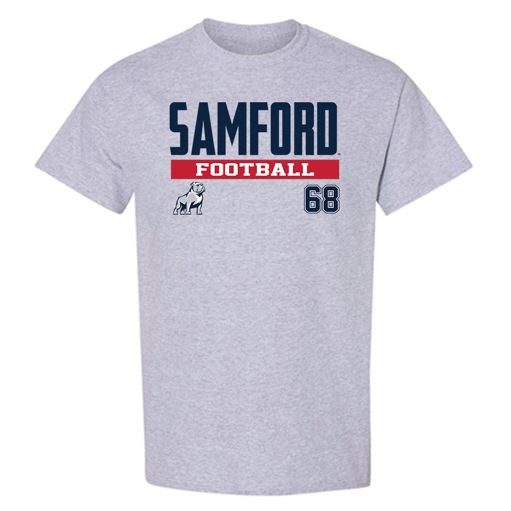 Samford - NCAA Football : Asher Harrelson - Classic Fashion Shersey T-Shirt-0