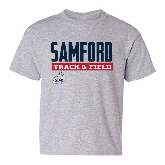 Samford - NCAA Men's Track & Field : Grant Weighall - Classic Fashion Shersey Youth T-Shirt-0
