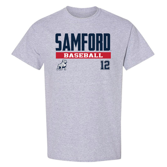 Samford - NCAA Baseball : Christopher Fagot - Classic Fashion Shersey T-Shirt-0