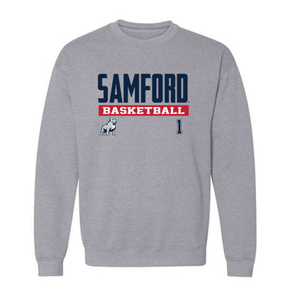 Samford - NCAA Men's Basketball : DaJion Humphrey - Classic Fashion Shersey Crewneck Sweatshirt-0