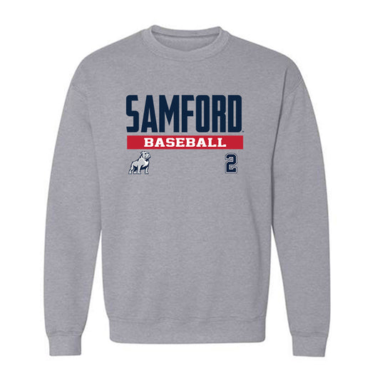 Samford - NCAA Baseball : Cade Carr - Classic Fashion Shersey Crewneck Sweatshirt-0