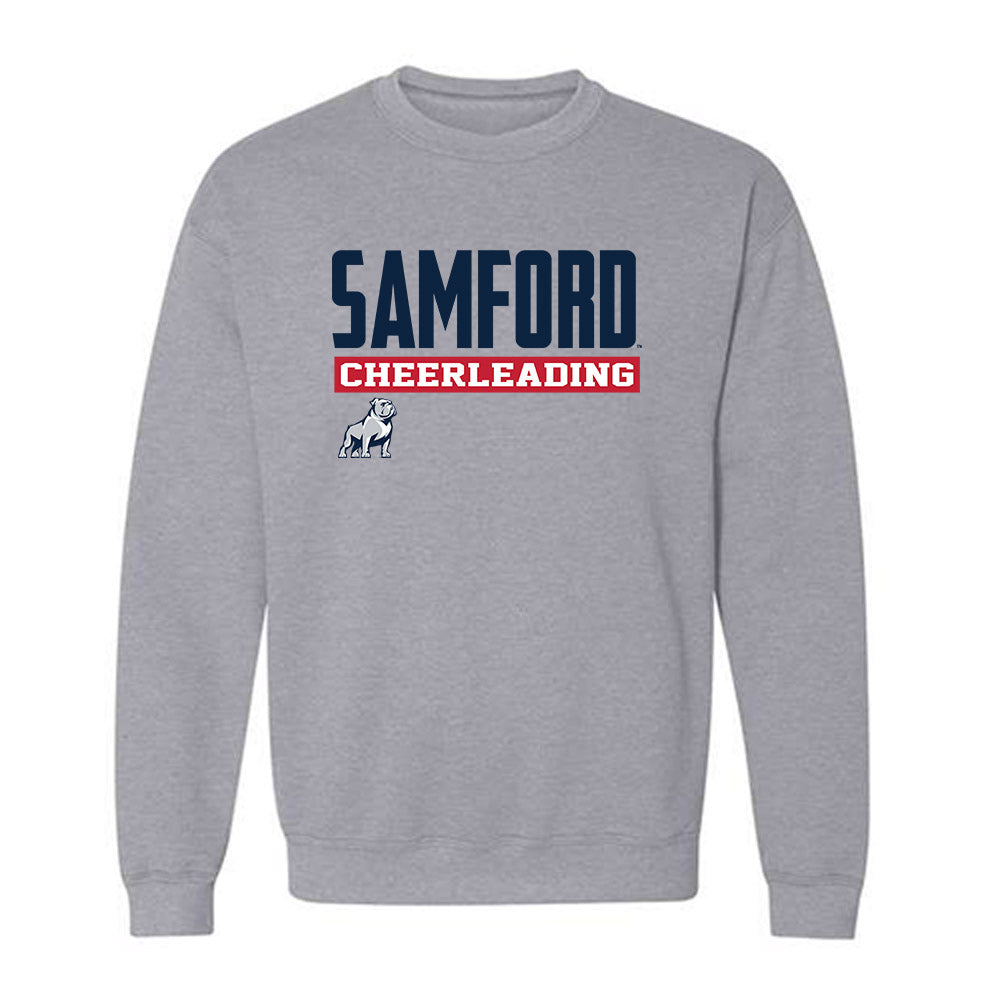 Samford - NCAA Cheerleading : Mamie Waters - Classic Fashion Shersey Crewneck Sweatshirt-0