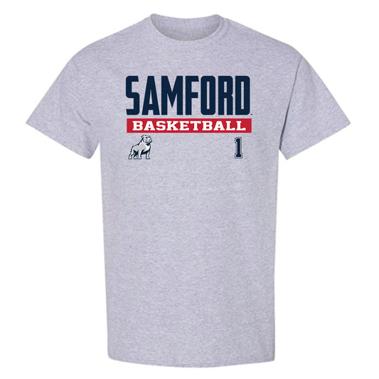 Samford - NCAA Men's Basketball : DaJion Humphrey - Classic Fashion Shersey T-Shirt-0