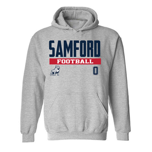 Samford - NCAA Football : Greg Williams - Classic Fashion Shersey Hooded Sweatshirt-0
