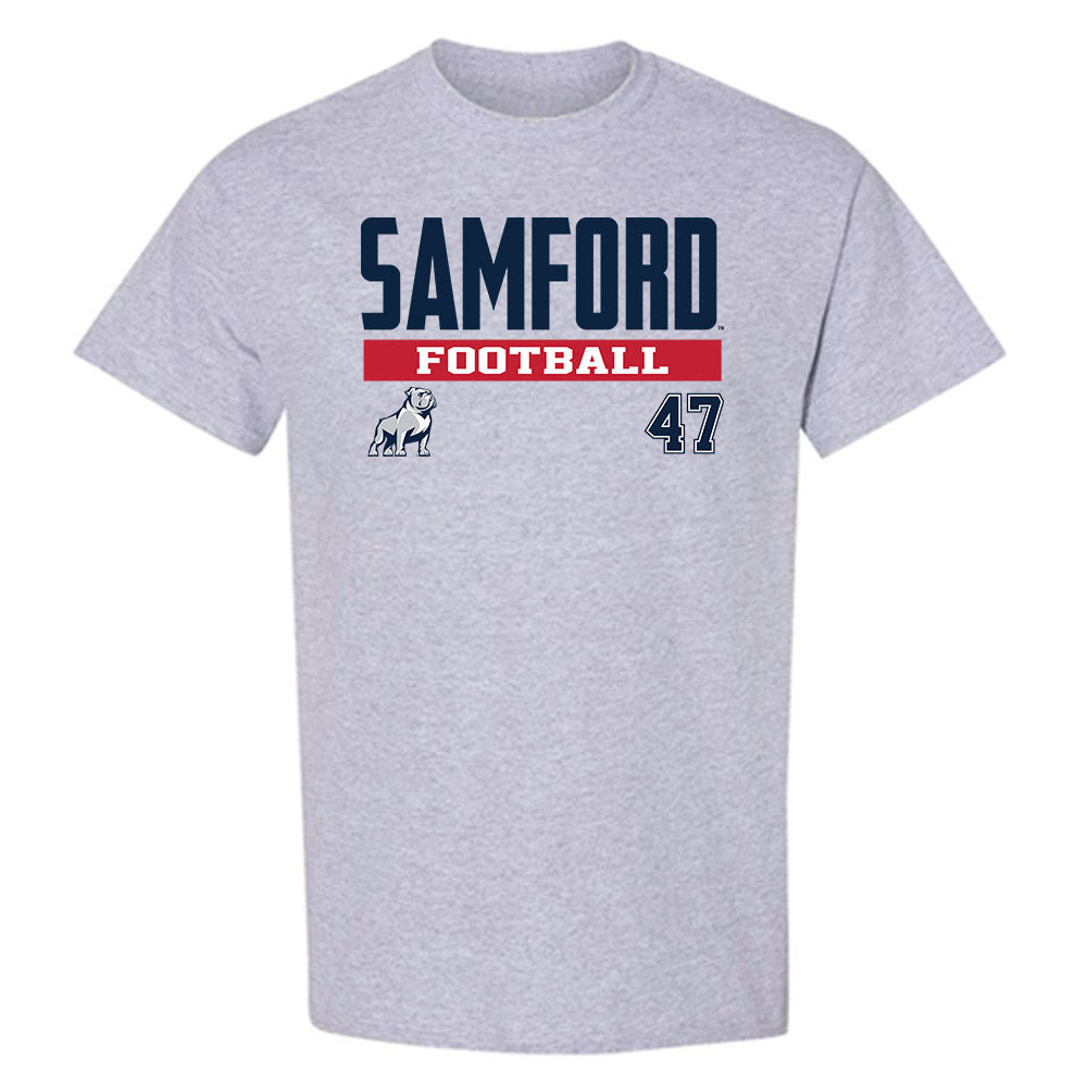 Samford - NCAA Football : Daniel Valdes - Classic Fashion Shersey T-Shirt-1