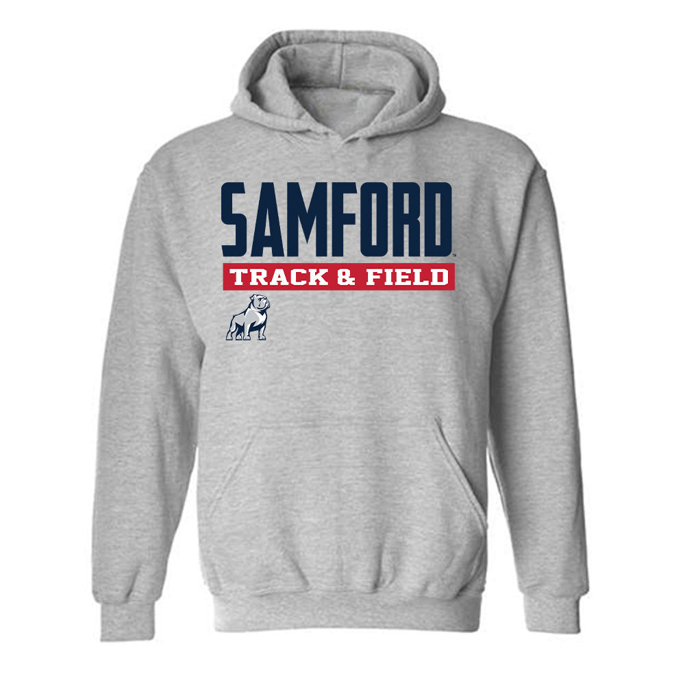 Samford - NCAA Men's Track & Field : Chase Webb - Classic Fashion Shersey Hooded Sweatshirt-0