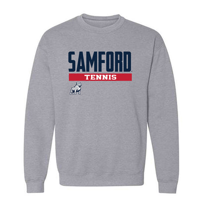 Samford - NCAA Men's Tennis : Parker Free - Classic Fashion Shersey Crewneck Sweatshirt-0