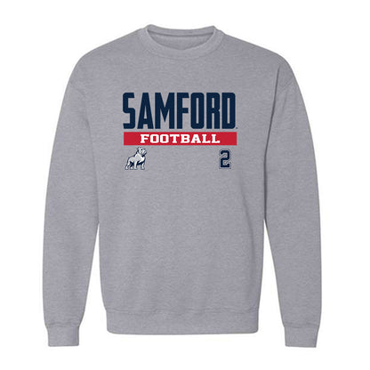Samford - NCAA Football : David Yancey - Classic Fashion Shersey Crewneck Sweatshirt-0