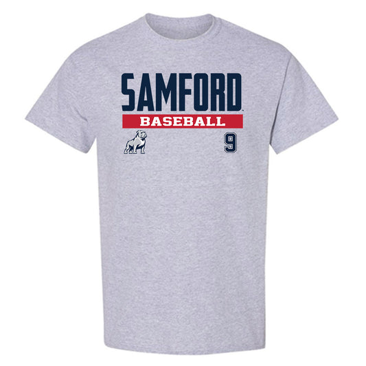 Samford - NCAA Baseball : Drew Druckenmiller - Classic Fashion Shersey T-Shirt-0