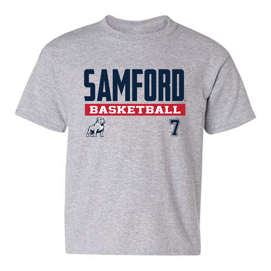 Samford - NCAA Men's Basketball : JD Gossett - Classic Fashion Shersey Youth T-Shirt-0