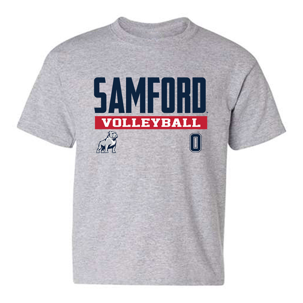 Samford - NCAA Women's Volleyball : Addie Bollier - Classic Fashion Shersey Youth T-Shirt-1