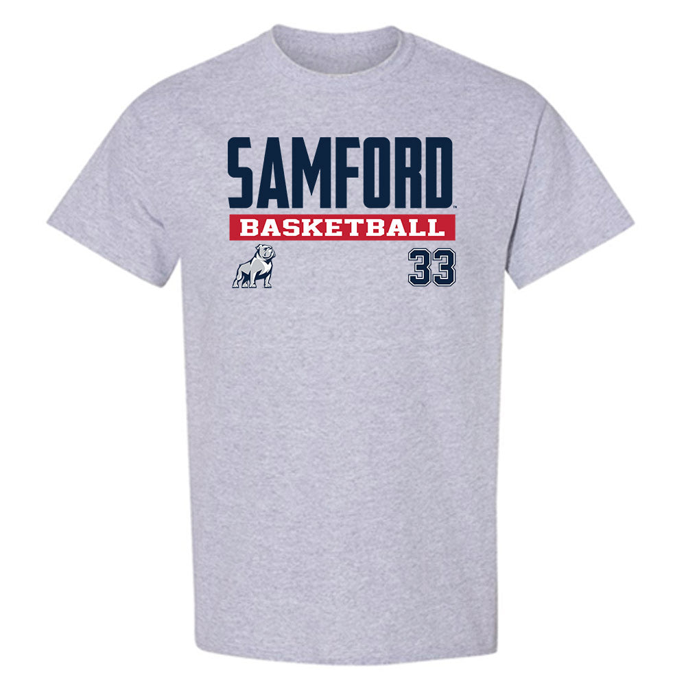 Samford - NCAA Men's Basketball : Zach Lamey - Classic Fashion Shersey T-Shirt-0