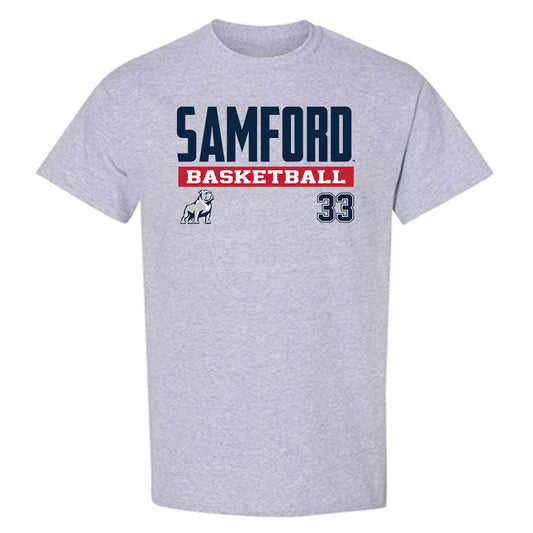 Samford - NCAA Men's Basketball : Zach Lamey - Classic Fashion Shersey T-Shirt-0