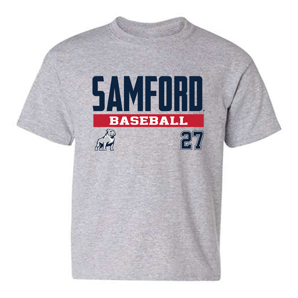 Samford - NCAA Baseball : Jake Souders - Classic Fashion Shersey Youth T-Shirt-0